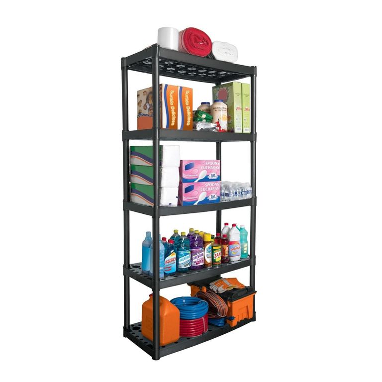 Estante Plastico Organizador 5 Repisas