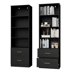 GENERICO - Estante Multiusos Tatum Negro Muebles Gaudi