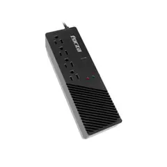 FORZA - ESTABILIZADOR 4 TOMAS 1000VA NEGRO 500W 220V PN FZ-FVR-1012