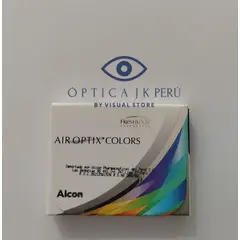 JK - Air Optix Colors Hidrogel de Silicona MIOPÍA -450 PURE HAZEL