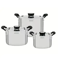 TRAMONTINA - Jgo Bateria de Cocina Grano Compact 6 Pzas - 10390020