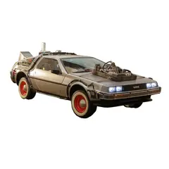HOT TOYS - DeLorean Time Machine Back to the Future III
