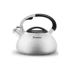 FINEZZA - Tetera de Acero Inoxidable FF-T0055-IN 3 Litros