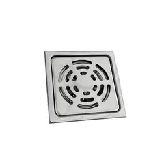 XM - SUMIDERO CUADRADO DE ACERO 10X10 CM BRILLANTE A-S10510500