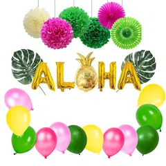 GENERICO - Set de Globos Hawaiano Nº 4