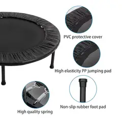 HOLGU - Trampolín Saltarín Aeróbico Gimnasia Resistente Ejercicios