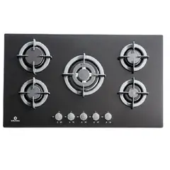 INDURAMA - Cocina empotrable 5 hornillas EGI 905VDNEG