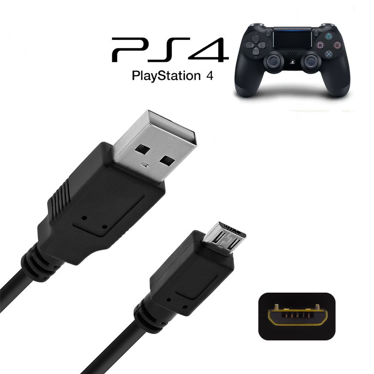 Cable de Carga para Mando de PS4
