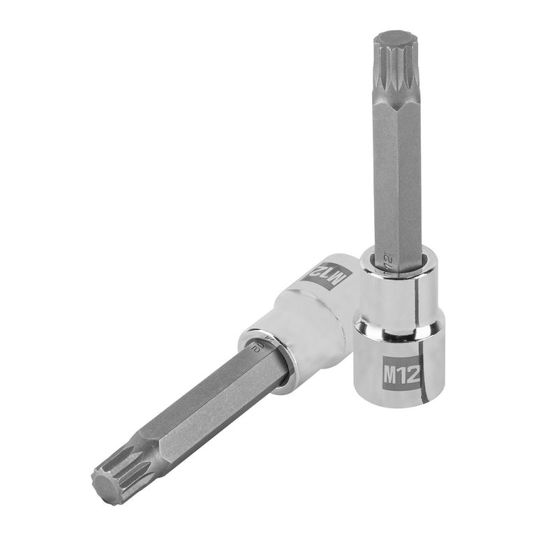 Dado M12 Bristol Punta Larga Encastre de 1/2" 101302