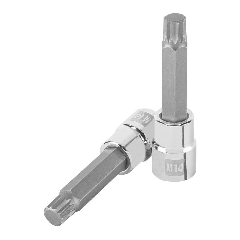 Dado M14 Bristol Punta Larga Encastre de 1/2" 101303