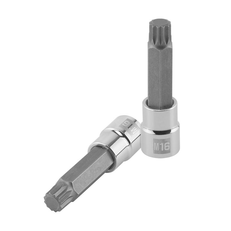 Dado M16 Bristol Punta Larga Encastre de 1/2" 101304