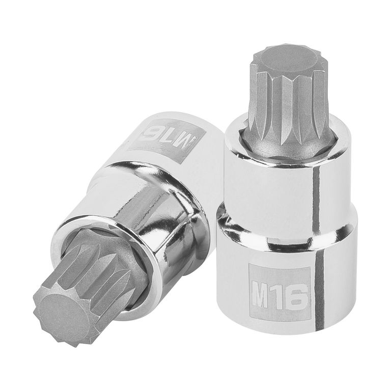 Dado M16 Bristol Punta Corta Encastre de 1/2" 101247