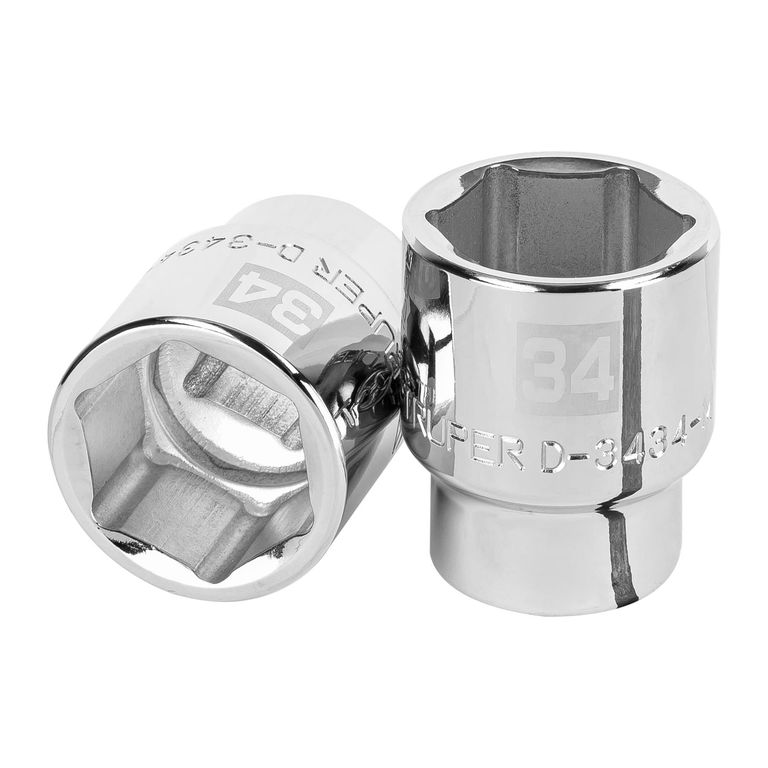 Dado 34mm Hexagonal Encastre de 3/4" 14985