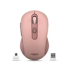 CYBERTEL - MOUSE INALAMBRICO BT WIFI RECARGABLE VERTICE CYB M709-3M
