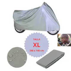 GENERICO - Cobertor para moto funda impermeable protección solar UV XL