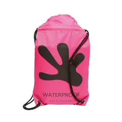GECKOBRANDS - Drawstring WP Backpack - Pink Black