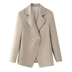 TIOZONEY - Chaqueta de traje de mujer