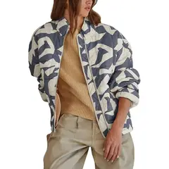 TIOZONEY - Chaqueta estampada para mujeres