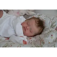 TIOZONEY - Muñeca bebe reborn vinilo de silicona juguetes para 50cm