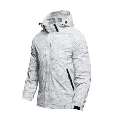 TIOZONEY - Chaqueta Hombre -Blanco
