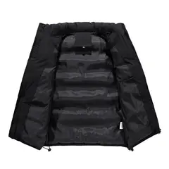 TIOZONEY - Chaqueta Sin Mangas Ripstop Liviana De Varon-Negro