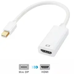 GENERICO - Adaptador Mini Displayport Thunderbolt a HDMI para Mac Lenovo