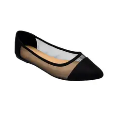 BLWOENS - Zapatos planos para mujeres - Negro