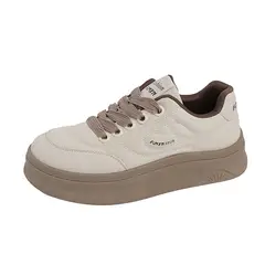 BLWOENS - Zapatos de portivas para mujeres Zapatillas - Beige