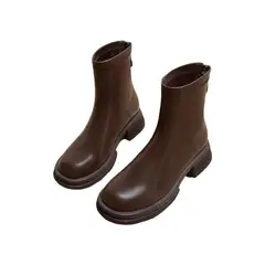 BLWOENS - Zapatos BOTAS cortas de invierno para mujeres - Marrón