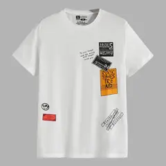 YANSUS - Polo Hombre Estampado Rock