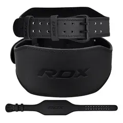 RDX - Cinturón de Cuero para Levantamiento de Pesas de 15CM - L