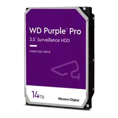 WESTERN DIGITAL - Disco duro WD Purple Pro 14TB, SATA 6.0 Gb/s, 512MB