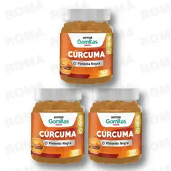 GENERICO - PACK 3 GOMITAS CÚRCUMA 390UND