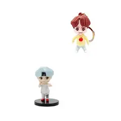 GENERICO - MUÑECO COLECCIONABLE CON LLAVEROS BTS