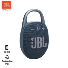 JBL - Parlante bluetooth Clip 5 IP67 12HRrs Azul