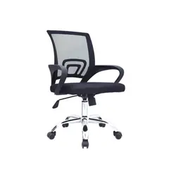 GENERICO - SILLA DE OFICINA MODELO ATLANTIS COLOR NEGRO