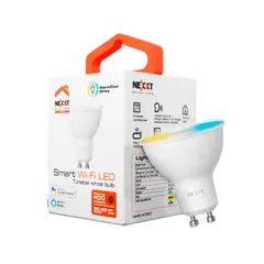 NEXXT SOLUTIONS - FOCO LED INTELIGENTE 4W NEXXT HOME WI FI CCT TUNABLE 220V PN NHB-W320