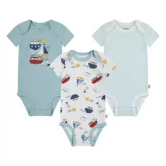 HUGGIES - Body para Niño Bebé 3pack