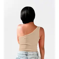 GENERICO - Polo asimetrico Mujer