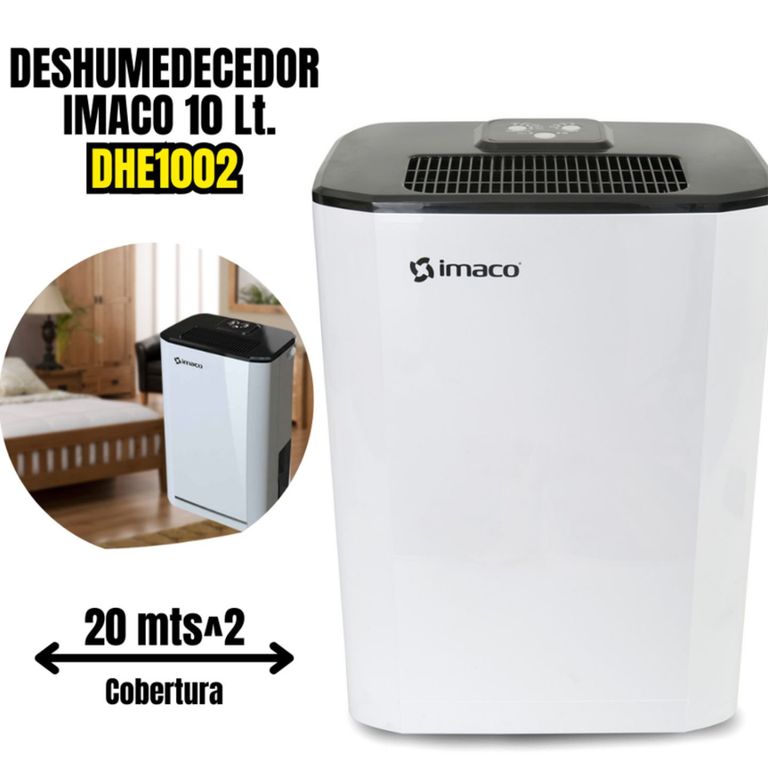 DESHUMEDECEDOR ELECTRÓNICO 10 LITROS DHE1002