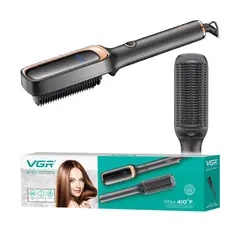 SEISA - Peine Plancha Cepillo Alisador Peine Electrico Cabello VGR V-561