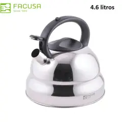 FACUSA - Tetera Acero Inoxidable de 4.6 litros con Silbador 989085002