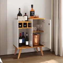 TU MESITA - Moderno Bar Polo color BlancoDuna