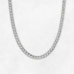 MENS FASHION BOX - Collar Lomo de Corvina Plateado