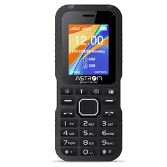 ASTROM - Celular 2G Dual Sim Pantalla 1. 77 " BENETTON AST1701H Negro