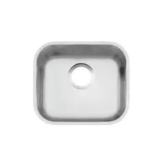 TRAMONTINA - Lavadero de Cocina en Acero Inoxidable 40x34x14 cm