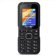 ASTROM - Celular 4G Dual Sim Pantalla 1. 77 " BENETTON AST1701H Negro