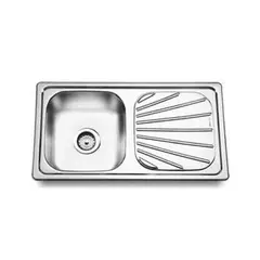 FRATELLI - Lavadero de Cocina Doble en Acero 90x46x19cm