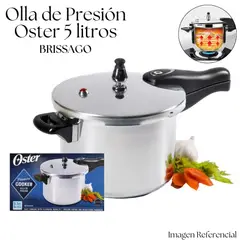 GENERICO - Olla de presión Oster BRISSAGO de 5 litros