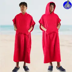 GENERICO - Poncho cambiador en felpa toalla